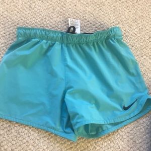 blue nike shorts